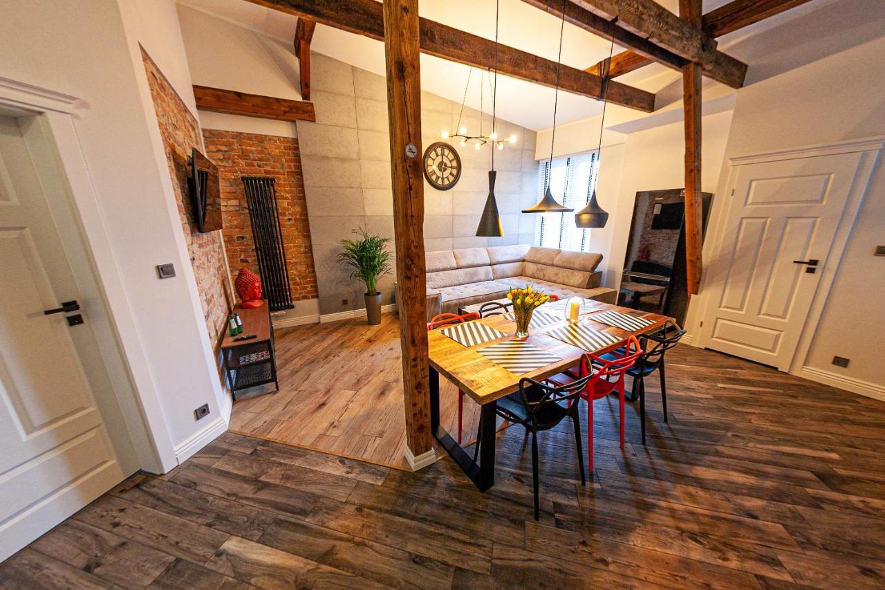 Euro Boho Loft Apartment Гданск Екстериор снимка